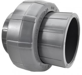 P898-007 SCH 80 PVC UNION 3/4