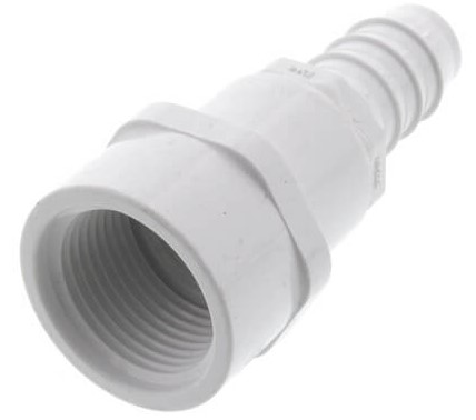 Spears Made in USA 1436-131 MPT 1" x 3/4" PVC Barbed Insert Hose Adapter 