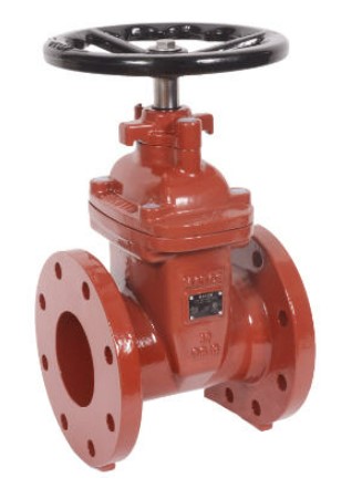 225W10 3IN FLG DI G/V NRS R/W AWWA C515 UL/FM NSF-61 NSF-372 300PSI ...