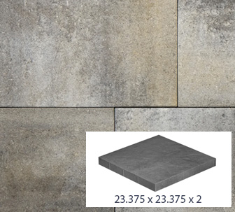 【中古】 Beautiful The’’’’Pavers 36050020 PLAZA PAVER SMOOTH 24 x 24 VICTORIAN AMCOR | DBC