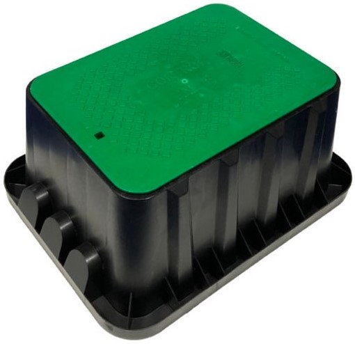 194502 JUMBO VALVE BOX GREEN T-TOP LID | DBC Irrigation Supply