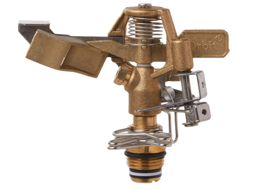 3/4 F/C Brass Impact Sprinkler Double Nozzle