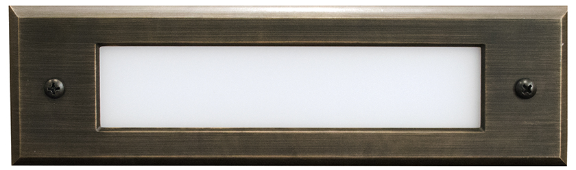 Alliance - 18 BT Controlled LED Color Stem Riser - Aged Brass